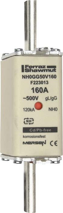 FERRAZ FUSIBLE NH 160AMP 500V GG F223013