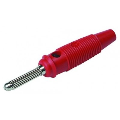 BULA20KR HIRCHMANN CONECTOR MACHO ROJO