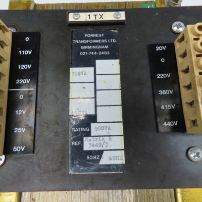 TRANSF. 1F 150VA. PRIM.200V SEC. 20-0-20V