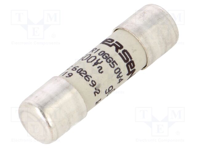 X213598 MERSEN FUSIBLE 10X38 4A 500V GG FR10GG50V4