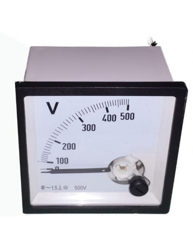 VOLTMETRO AM-V-3-L DE 0-500