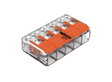 WAGO CONECTOR 5 POLOS 221-415
