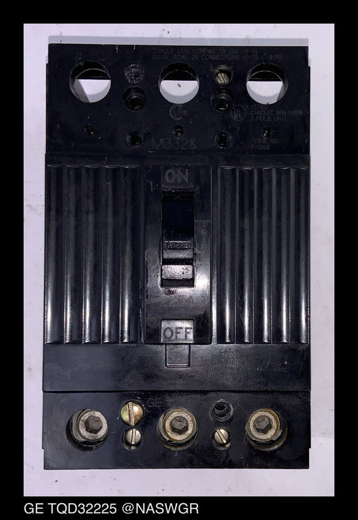 GE INTERRUPTOR TERMOMAGNETICO TQD 3P 225A