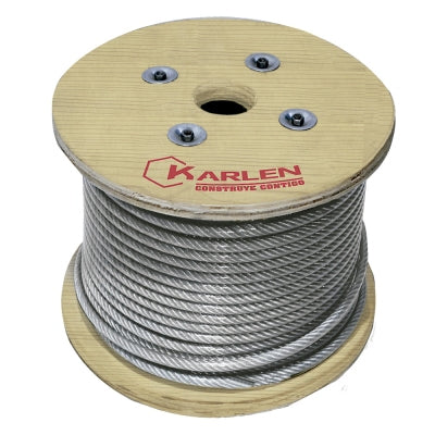 CABLE DE ACERO 3/16 7X7 100M GAL