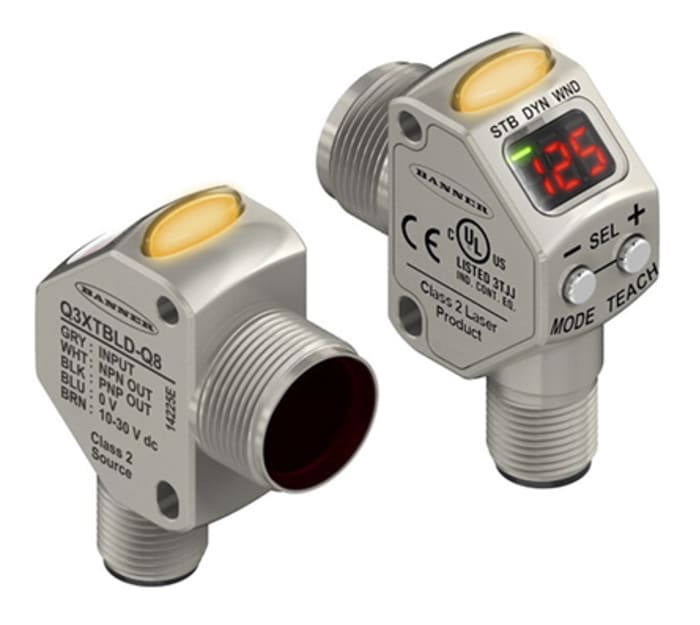 BANNER SENSOR DE CONTRASTE CON DISPLAY Q3XTBLD-Q8