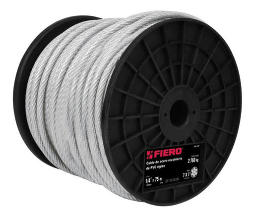 CABLE DE ACERO 1/8" - 7X7 (100 mts)