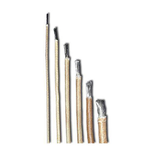 CABLE FIBRA DE VIDIRO NIQUEL PURO 12AWG 500 GRADOS