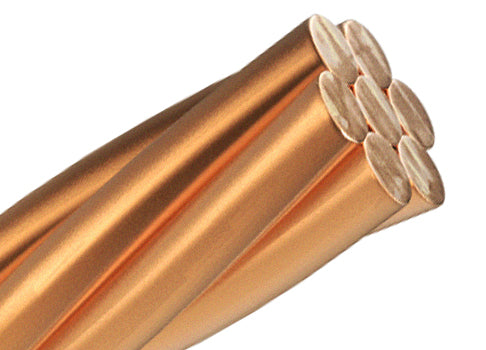 ALAMBRE DE COBRE DESNUDO 2AWG