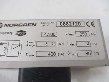 NORGREN INTERRUPTOR DE PRESION HERION