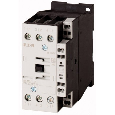 MOELLER CONTACTOR 3P 380V 400V RDC 24-27V DC