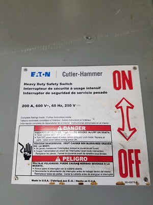 CUTLER INT DE SEGURIDAD 3P 600A 600V