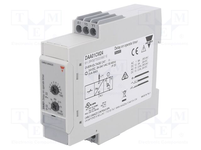 CARLO GAVAZZI TEMPORIZADOR DAA01CM24