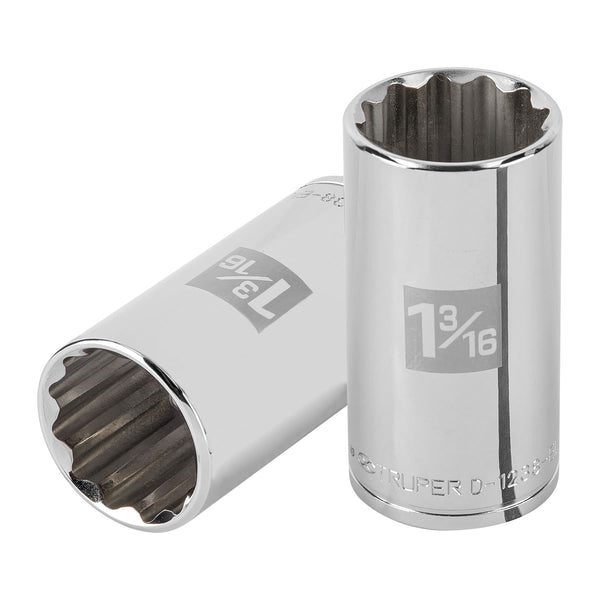 TRUPER DADO CUADRO 1/2  ESTRIADO 1-3/16