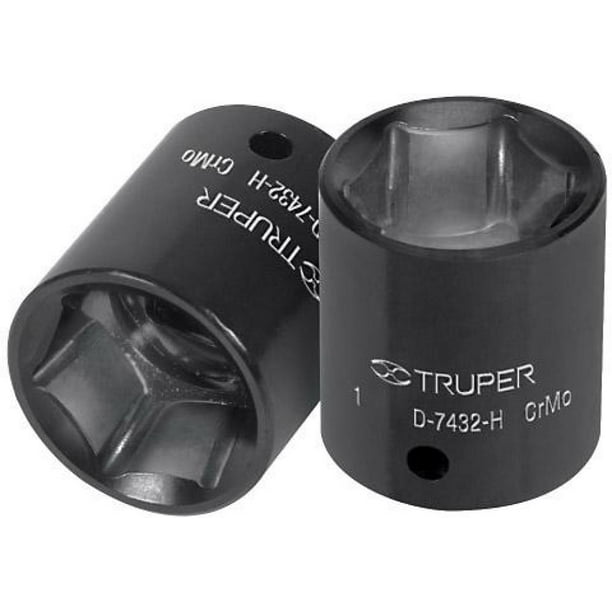 TRUPER DADO CUADRO 1/2  HEXAGONAL 18mm