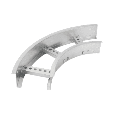 CHAROFIL CURVA HORIZONTAL CHAROLA 9 RADIO 8 90 GRADOS