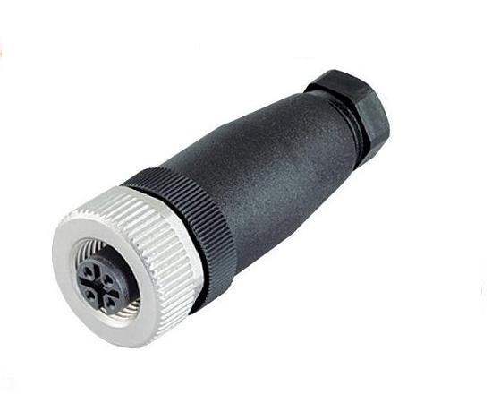 PEPPERL CONECTOR MACHO RECTO M12 4P V1-W-BK