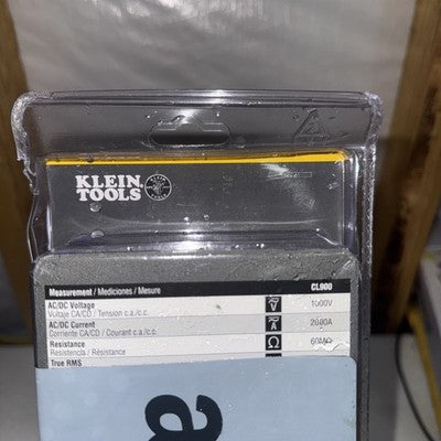 KLEIN MULTIMETRO DE GANCHO CA/CD+TRMS+BAJA IMP