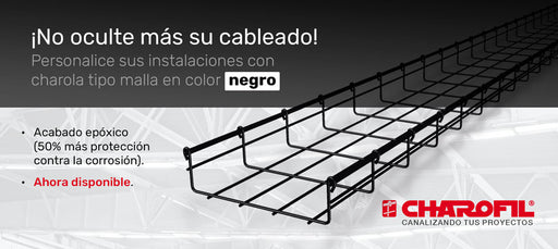 CHAROFIL BANDEJA CHAROFIL 54/150 MM ANCHO