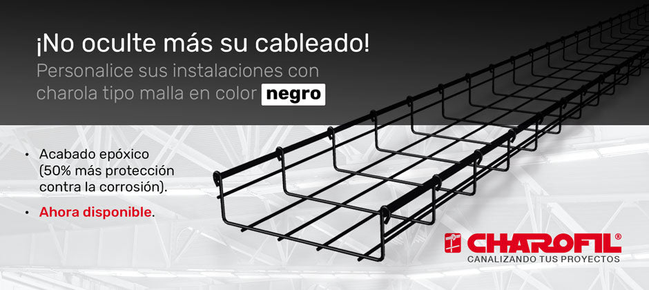 CHAROFIL BANDEJA CHAROFIL 54/150 MM ANCHO