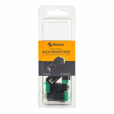 STEREN ADAPT D/JACK INVERTIDO 2.1MM A 2 TERMINALES — Dimeint.com