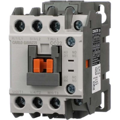 CARLO GAVAZZI 3P CONT S 120V 50/60HZ 1NO1NC CC18SA120