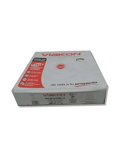 VIAKON CABLE NYLON 12 AWG VERDE