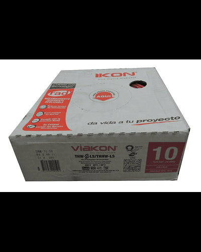 VIAKON CABLE 6 BLANCO THHW ROLLO 100 MTS