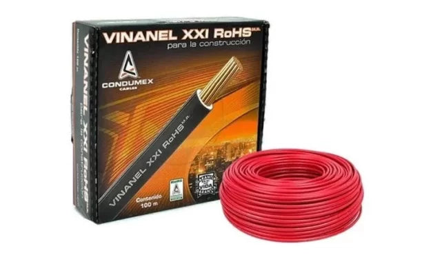 CONDELMEX CABLE THW CAJA 18 AWG NARANJA