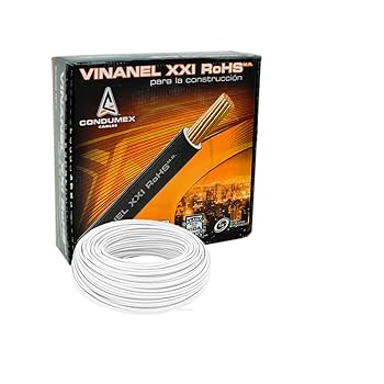CONDELMEX CABLE TWH CAJA 14AWG NARANJA