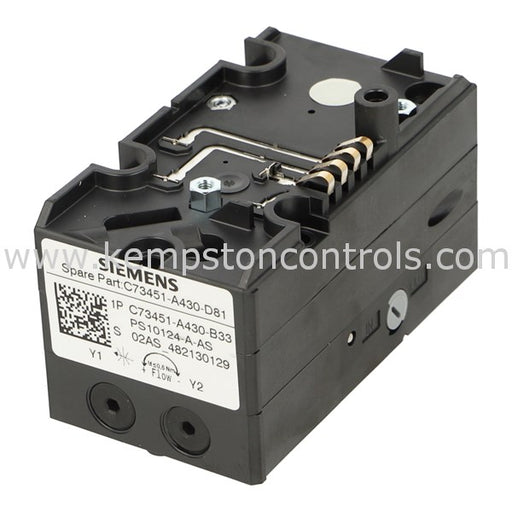 SIEMENS ELECTROVALVULA DE DOBLE EFECTO P-SIPART PS2 TIPO 65DR4 Y
