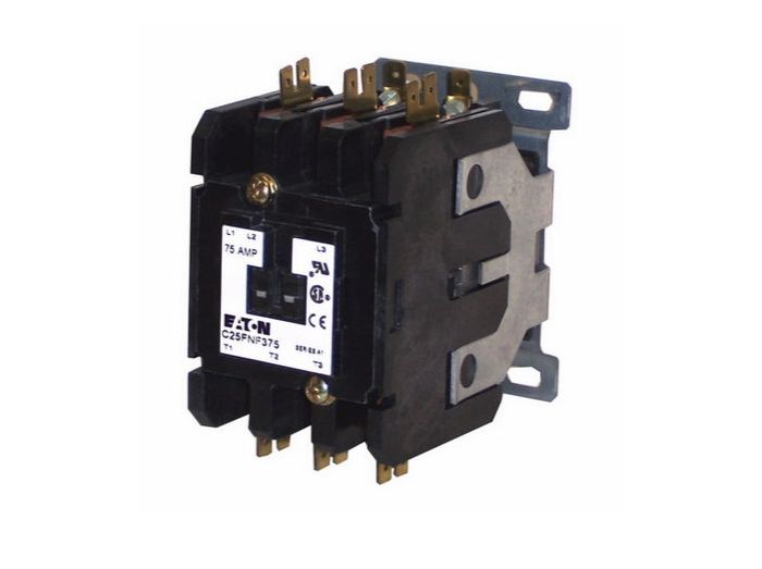 CUTLER DP CONTACTOR 75A 3P OPN 24V