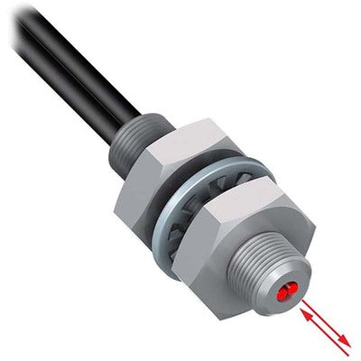 BANNER BIFURCATED DIFFUSE FIBER OPTIC SENSOR 2M THREAD — Dimeint.com