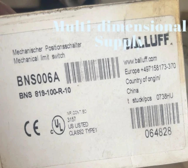 BALLUFF IINTERRUPTOR LIMITE 1xTECHO 42x22x43mm 5A 250VCA