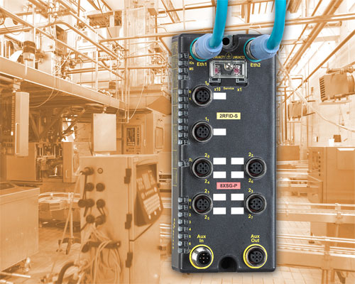 BALLUFF ETHERNET TCP/IP I/O MODULE 8XM12