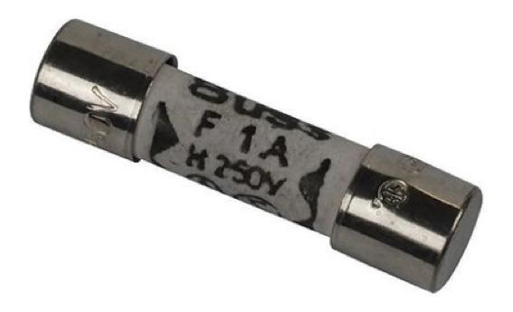 BUSS FUSIBLE MINI 250V CERAMICA ACCION RAPIDA 1AMP