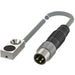 BALLUFF SENSOR INDUCTIVO BLOQUE 16x8x4.7 PNP NA RAS SN2mm LATON SIN NIQUEL CABLE-CONEC M8 3P 0.2MTS SILICONA