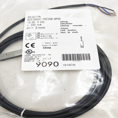 BALLUFF SENSOR INDUCTIVO 40X8X8 RASANTE SN 2mm PNP NO CABLE 2MTS