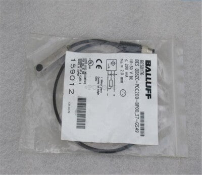 BALLUFF SENSOR INDUCTIVO BLOQUE 40x8x8 PNP NC RAS SN 2mm ZINC CABLE-CONEC M8 3P 0.37MTS PUR