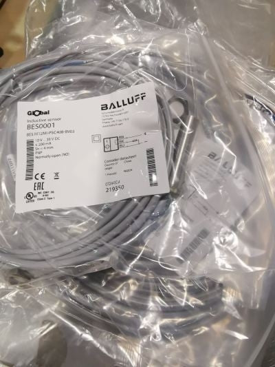 BALLUFF CABLE M8 4P HEMBRA M12 4P MACHO 3.5MTS 4HILOS PUR CODIF-A