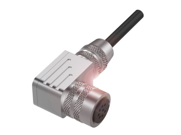 BALLUFF CABLE DE CONEXION M16X0.75-FEMALE ANGLED 8-PIN APANTALLAD