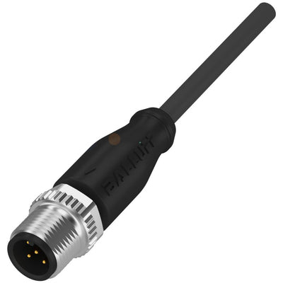 BALLUFF CABLE M12 5P MACHO NEGRO 10MTS CODIF A