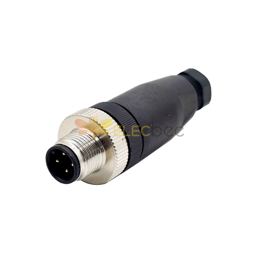 BALLUFF CONECTOR M12 4P MACHO CODO CODIF-A