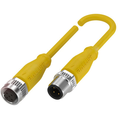 BALLUFF CABLE M12 5P HEMBRA M12 4P MACHO 2MTS 4HILOS PVC CODIF-A