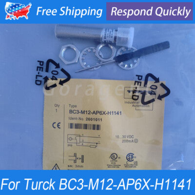 TURCK SENSOR CAPACITIVO M12 PNP 10-30VDC