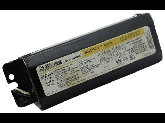 BALASTRA FLOURES 2X75W 127V LUMICON