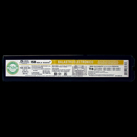 BALASTRA FLUORECENTE 2X60W 127/277V EI0-U-260-SC