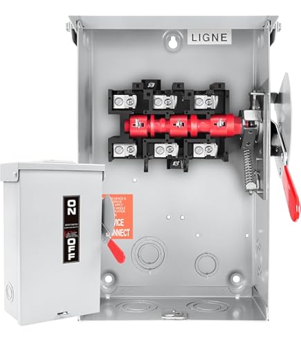 HUBBELL CAJA DE DESCONEXION S/FUSIBLES 63AMP 3P 600V