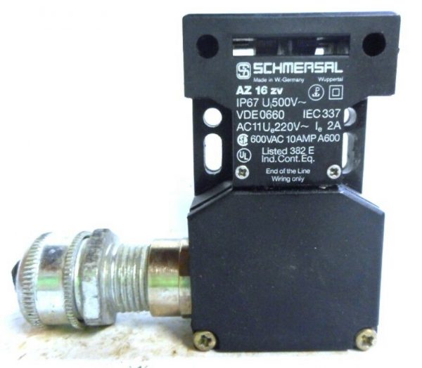 SCHMERSAL SAFETY INTERLOCK SWITCH IP67 M16 600VAC