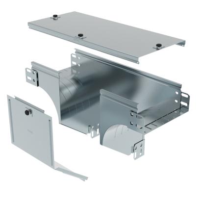 RTGAMMA DERIVACION VERTICAL EN "T" 300X75MM C/TAPA