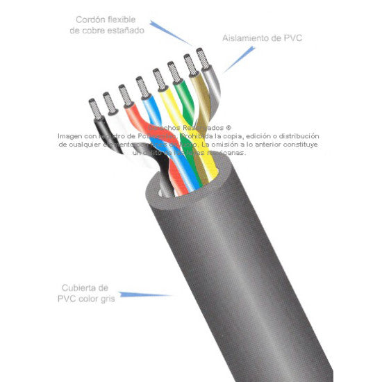 ARSA CABLE CONTROL 37 X 16 AWG